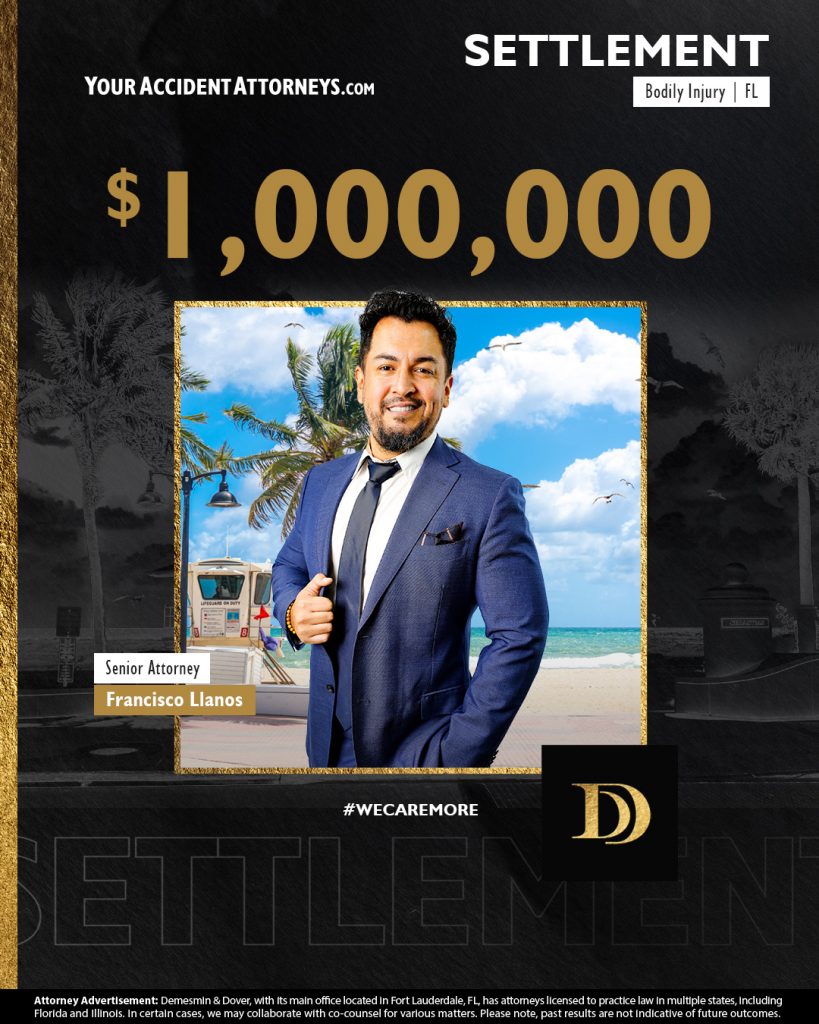 $1,000,000 Collected by our Personal Injury Attorney