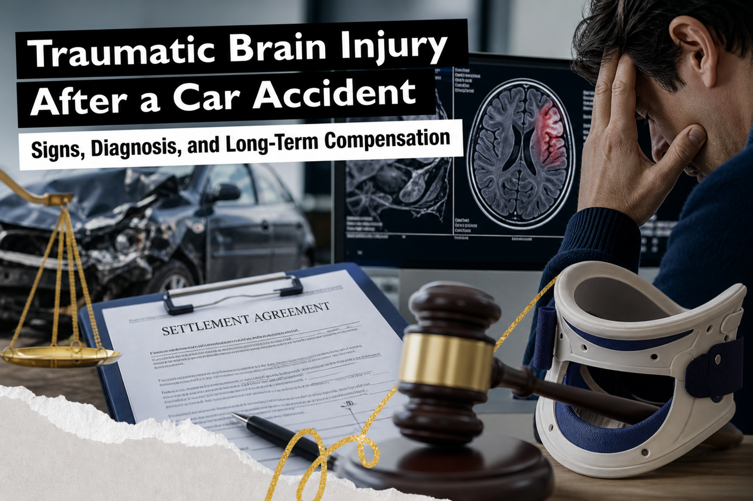 Traumatic Brain Injury from a Car Accident
