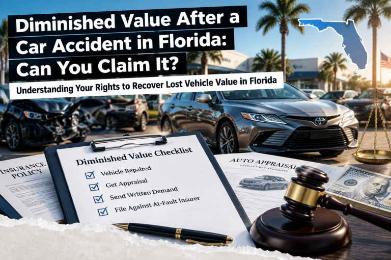 Diminished Value after a car accident in Florida